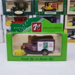 A Lledo Promotional model van, 7up and 71 others Lldeo vans, all boxed (box) Part of a single