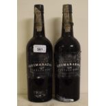 Two bottles of Fonsecca Guimaraens vintage port, 1978, levels high to shoulders (2)