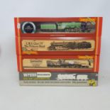 A Wrenn 00 gauge locomotive and tender 4-6-0, Royal Scot LMS, No. W2260, boxed, A Hornby 00 gauge