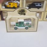 A Lledo Promotional model van, Marshall and 71 others Lledo vans, all boxed (box) Part of a single
