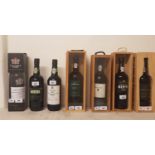 A bottle of Ramos Pinto port, 2000, Fonseca Bin No 27 port, a bottle of Warre's vintage port,