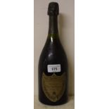 A bottle of Don Perignon Champagne, 1976