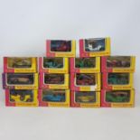 A group of Matchbox scale models, numbers, Y-5, Y-15, Y-10, Y-12, Y-8, Y-15, Y-6, Y-11, Y-2, Y-9,