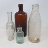Assorted Victorian and later bottles, dived for and rescued from the sea bed (2 boxes)