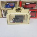 A Lledo Promotional model van, Wawa Dairy Farms and 72 others Lledo vans, all boxed (box) Part of