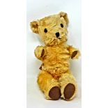 A Steiff plush blonde teddy, 30 cm high