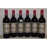 Six bottles of Duluc Saint Julien Beychevelle, 1991 (6)