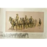 A Charles 'Snaffles' Johnson Payne signed print, Ubique Meant Bank Olborn Bank A Penny All The