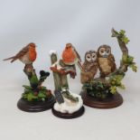 A Country Arts figure Robin - Ivy Cottage, 20 cm high and eight others (9)