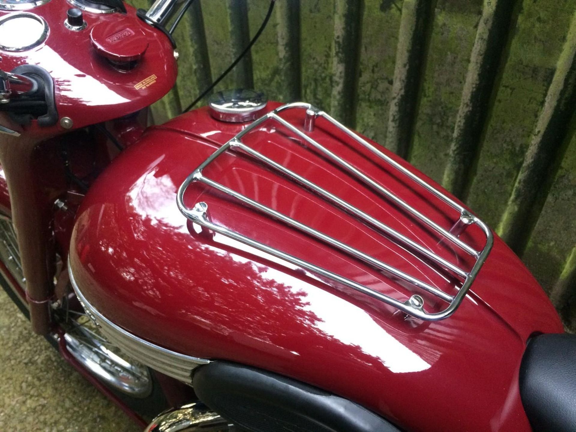 A 1952 Triumph Speed Twin Frame number 31900 Engine number 5T31900 Registration XVV 192 Supplied new - Image 5 of 21