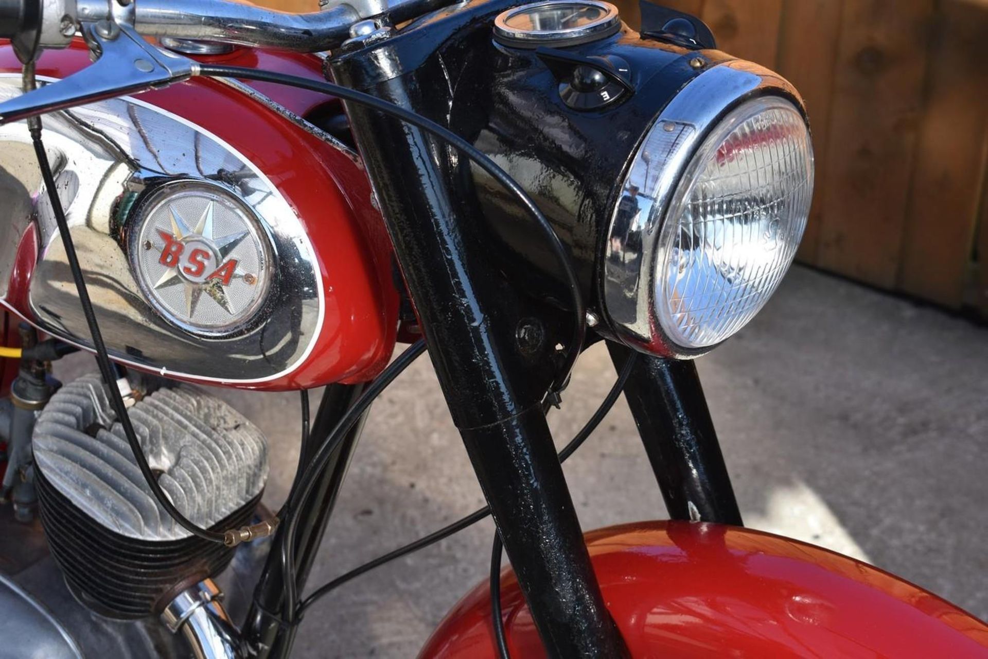 A 1966 BSA Bantam D7 De-Luxe Registration number FPR 975E Frame number GD77603 Engine number GD77603 - Image 4 of 12