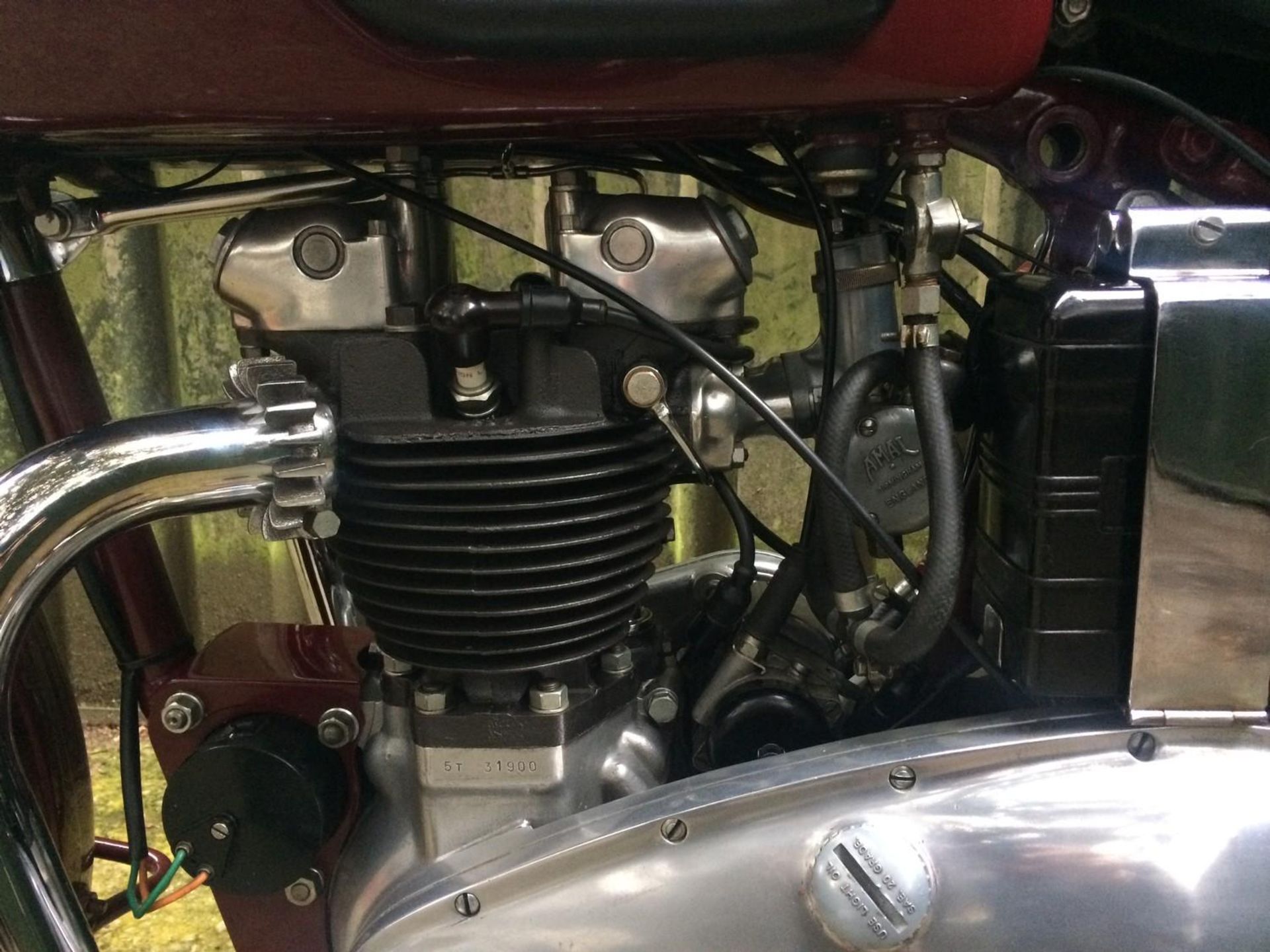 A 1952 Triumph Speed Twin Frame number 31900 Engine number 5T31900 Registration XVV 192 Supplied new - Image 15 of 21