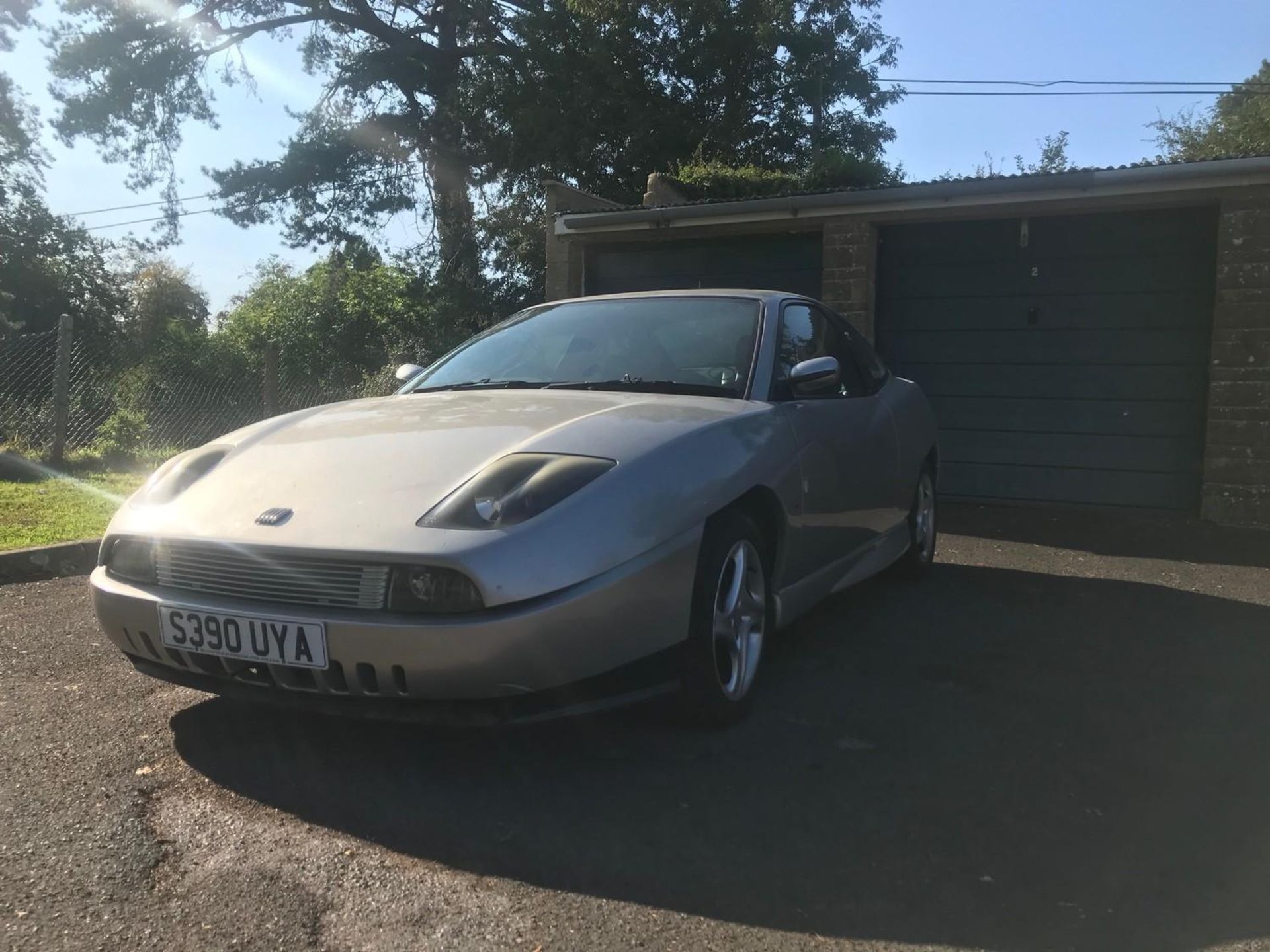 A 1998 Fiat Coupe 20V Turbo Registration number S390 UYA Grey Vehicle location: Yeovil All lots in - Image 3 of 37