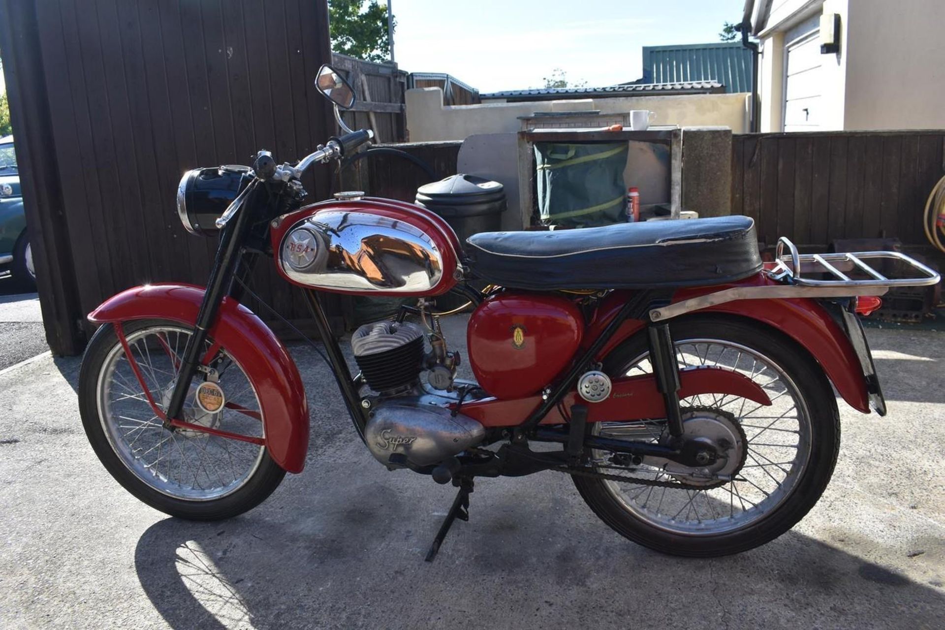 A 1966 BSA Bantam D7 De-Luxe Registration number FPR 975E Frame number GD77603 Engine number GD77603