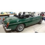 A 1968 MGC Roadster Registration number ONL 755F Frame number G-CN1/163-G Engine number 29G-RC-H/428