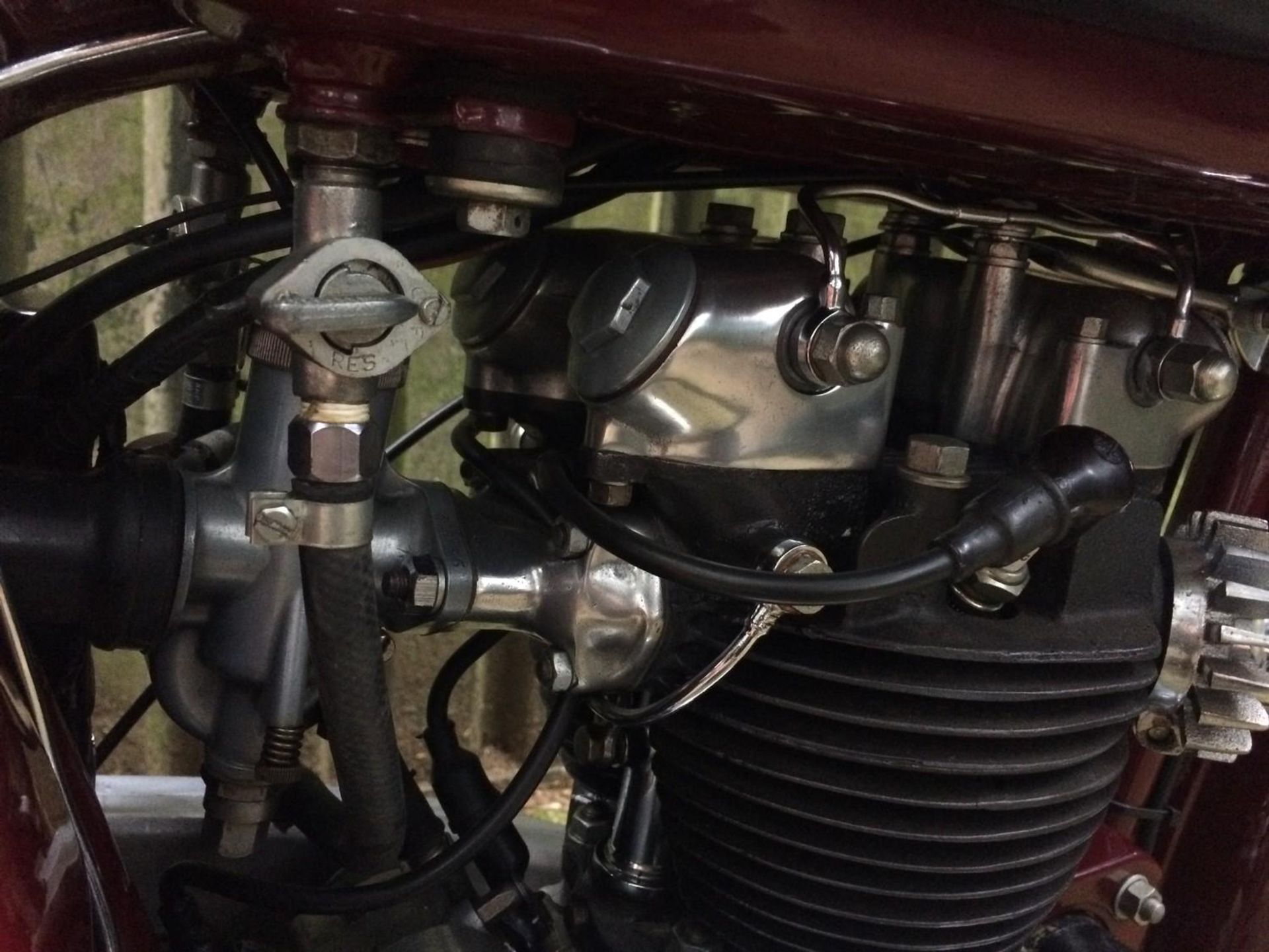 A 1952 Triumph Speed Twin Frame number 31900 Engine number 5T31900 Registration XVV 192 Supplied new - Image 11 of 21