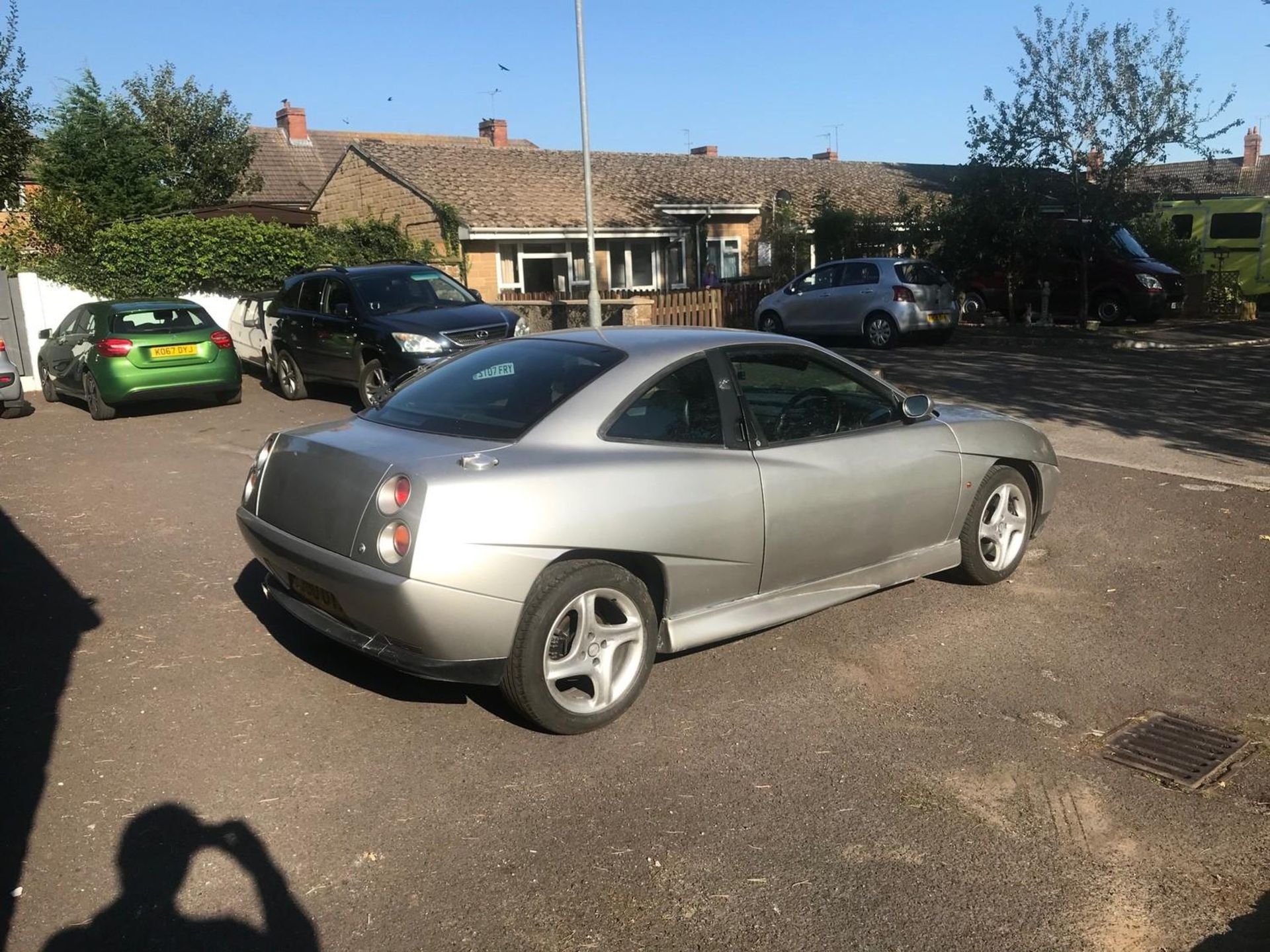 A 1998 Fiat Coupe 20V Turbo Registration number S390 UYA Grey Vehicle location: Yeovil All lots in - Image 6 of 37