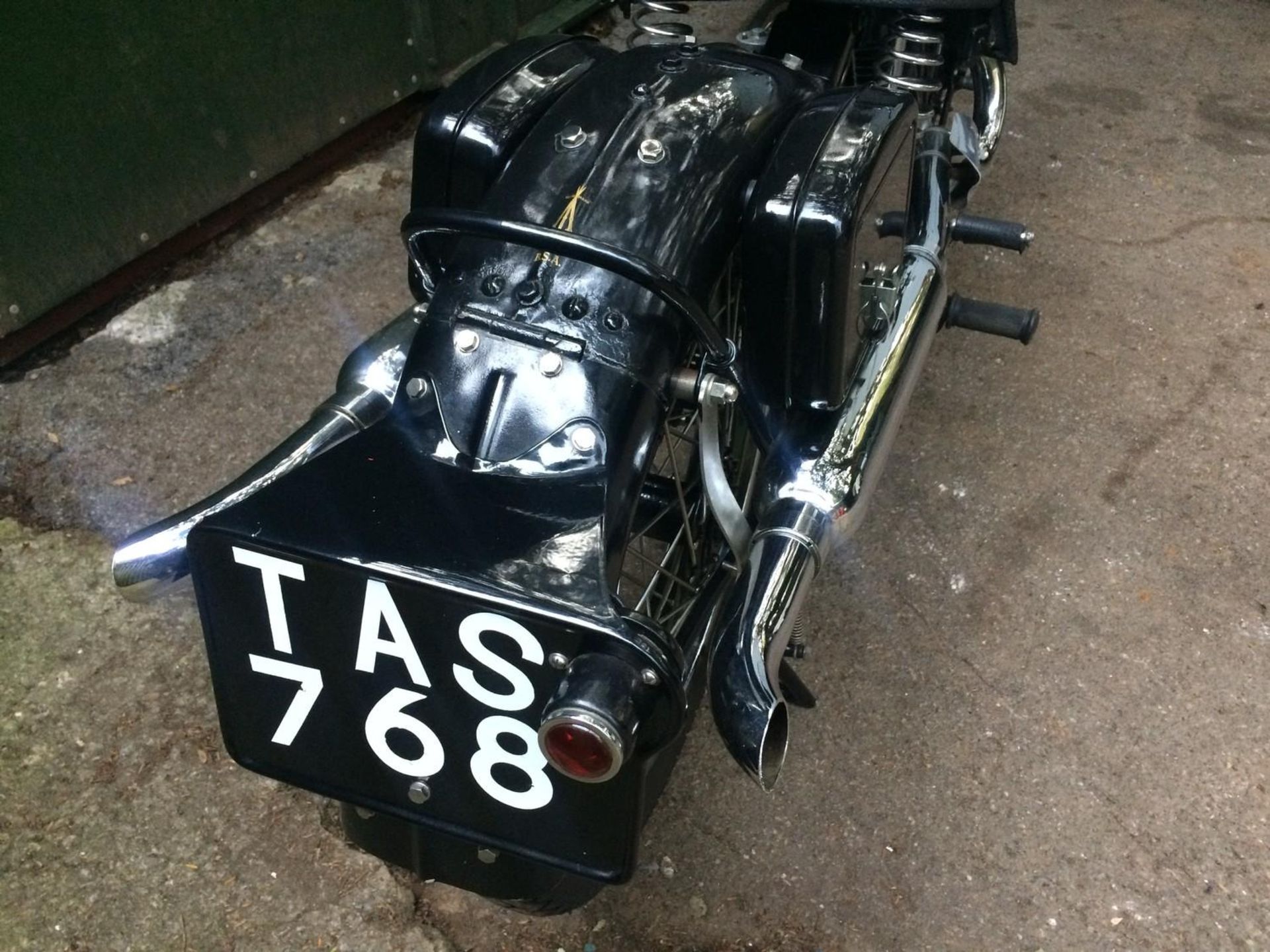 A 1936 BSA Blue Star Q21 500cc OHV Frame number D62795 Engine number 500cc/D20527C Registration - Image 3 of 20