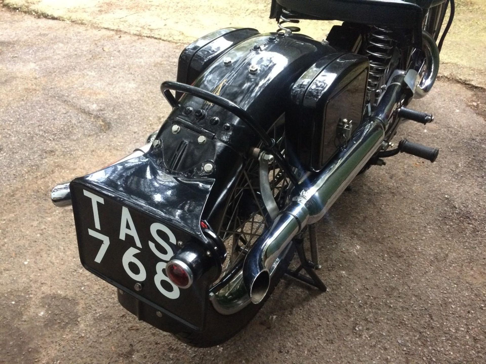 A 1936 BSA Blue Star Q21 500cc OHV Frame number D62795 Engine number 500cc/D20527C Registration - Image 12 of 20