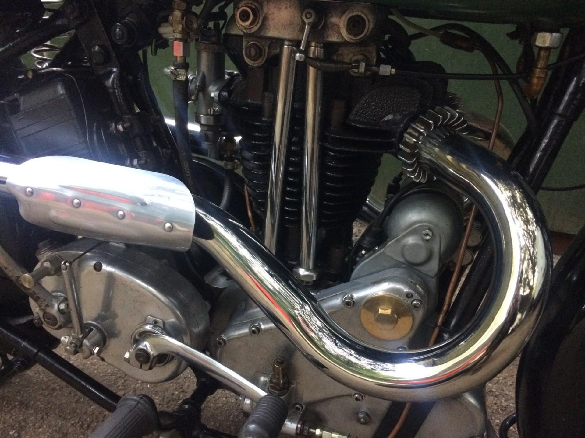 A 1936 BSA Blue Star Q21 500cc OHV Frame number D62795 Engine number 500cc/D20527C Registration - Image 2 of 20