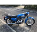 A 1962 AJS Model 31 650cc Twin Registration 96 ELU Frame number A82615 Engine number 62/31 x 7853