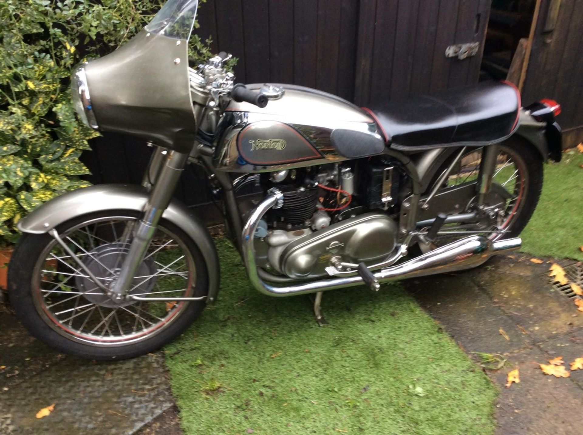 A 1954 Norton Dominator 88 Registration number 480 XVA Frame number J12257020 Engine number