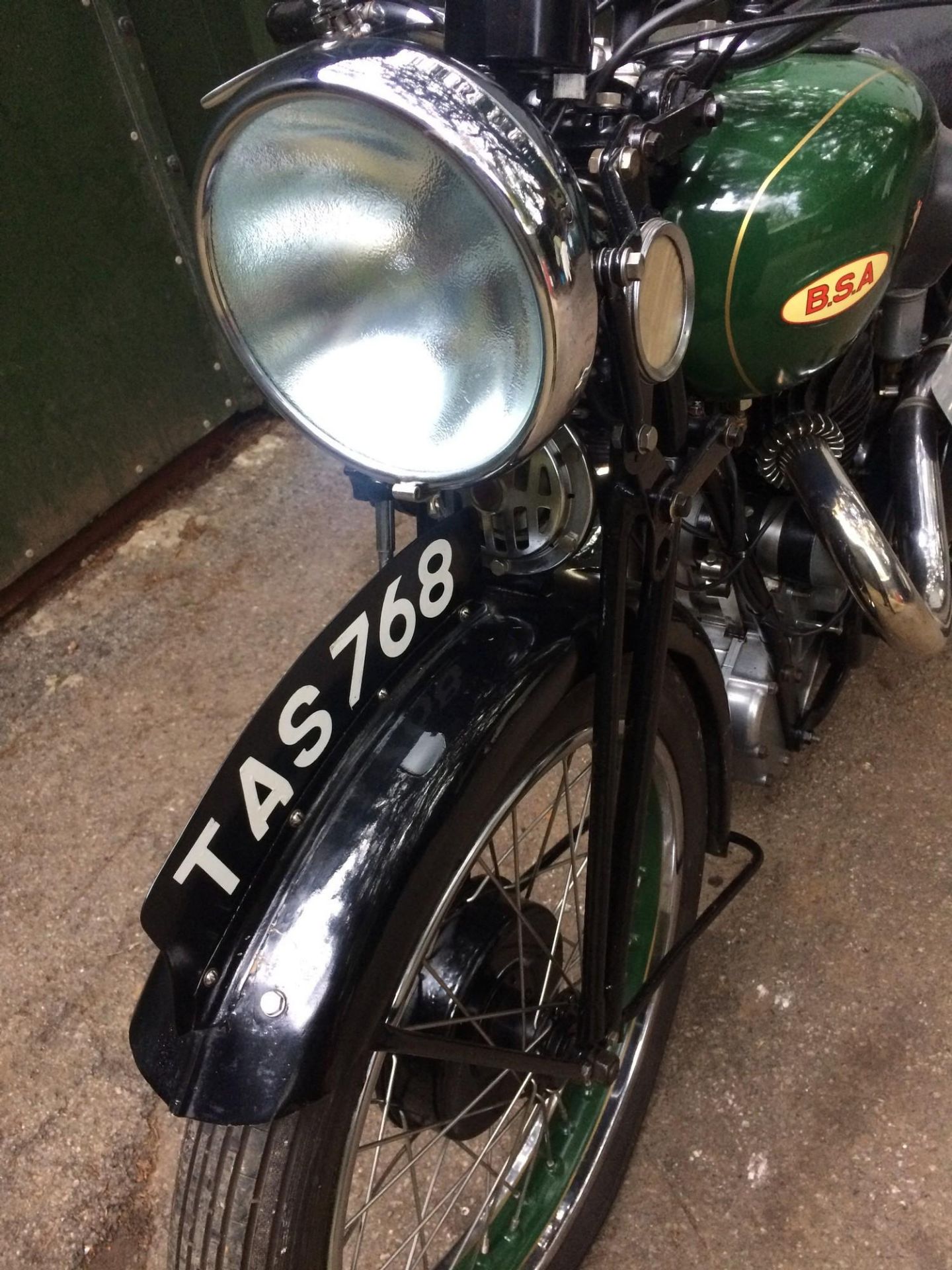 A 1936 BSA Blue Star Q21 500cc OHV Frame number D62795 Engine number 500cc/D20527C Registration - Image 14 of 20