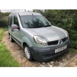 A 2009 Renault Kangoo Constables Openroad Wheelchair Accessible Vehicle Registration number GX09 HCU