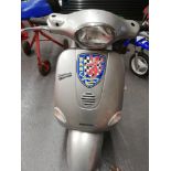 A 2000 Vespa ET4 scooter Purchased new by Sir Stirling Moss He used the scooter as a run around
