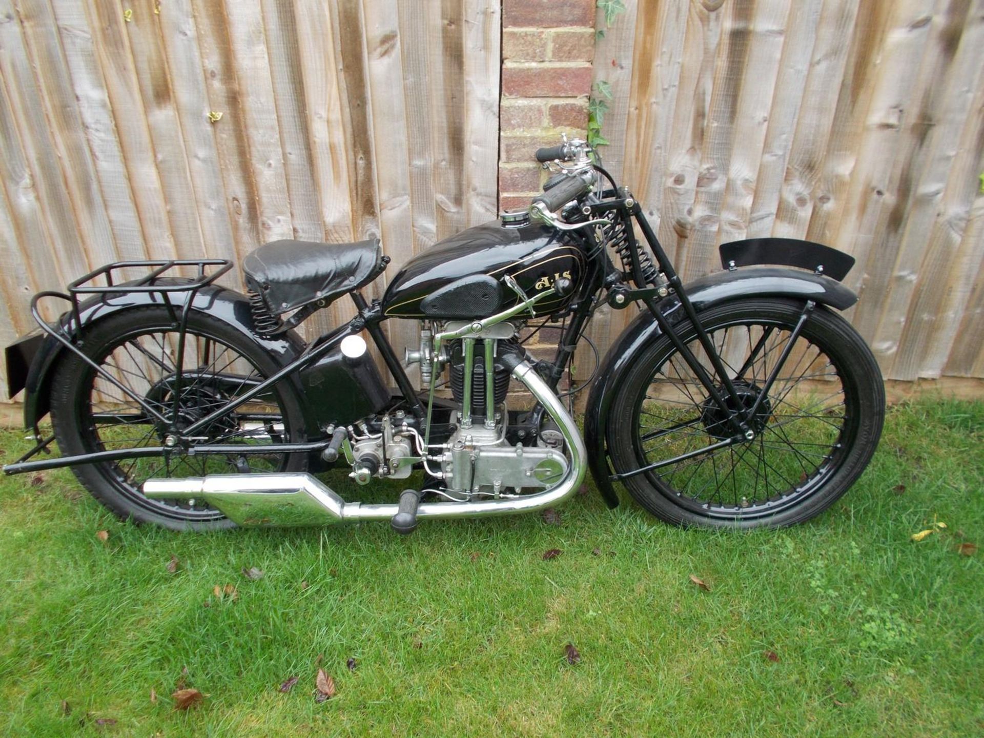 A 1930 AJS R12 250 Frame number R12?13750 Engine number R12?137507 Crankcase numbers 2665 Restored