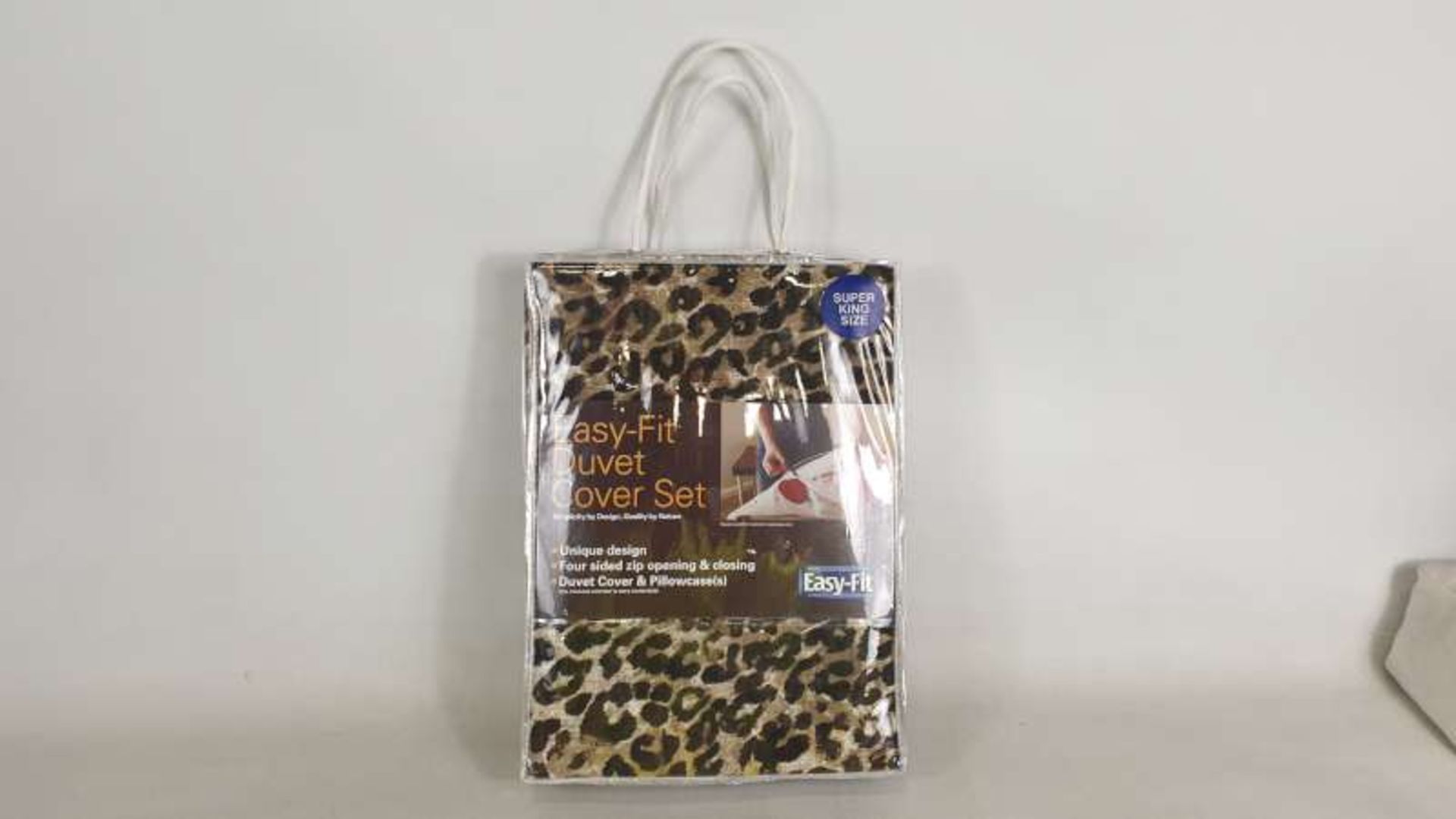 6 X BRAND NEW EASY-FIT SUPERKING SIZE ANIMAL 1 P1 DUVET + 2 PILLOWCASES RRP £73.65 PER PIECE