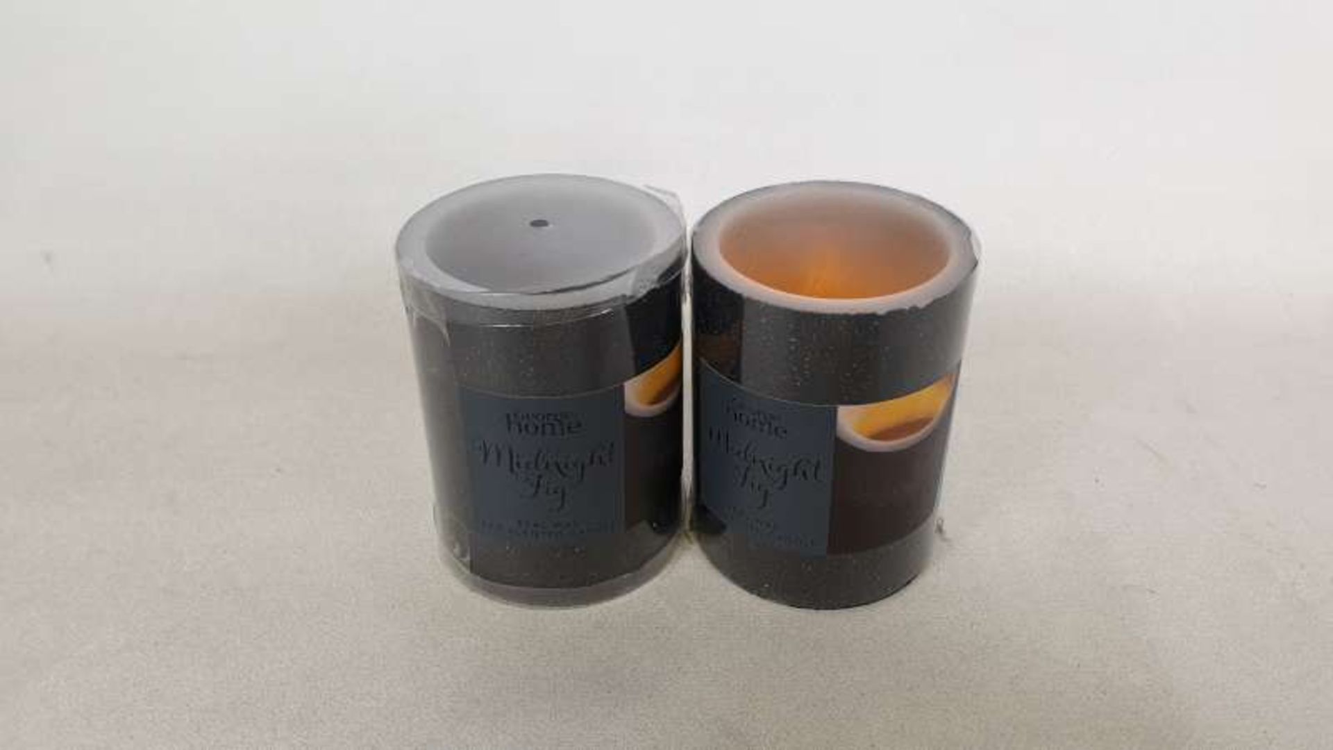 36 X MIDNIGHT FIG REAL WAX LED SCENTED CANDLES IN 6 BOXES