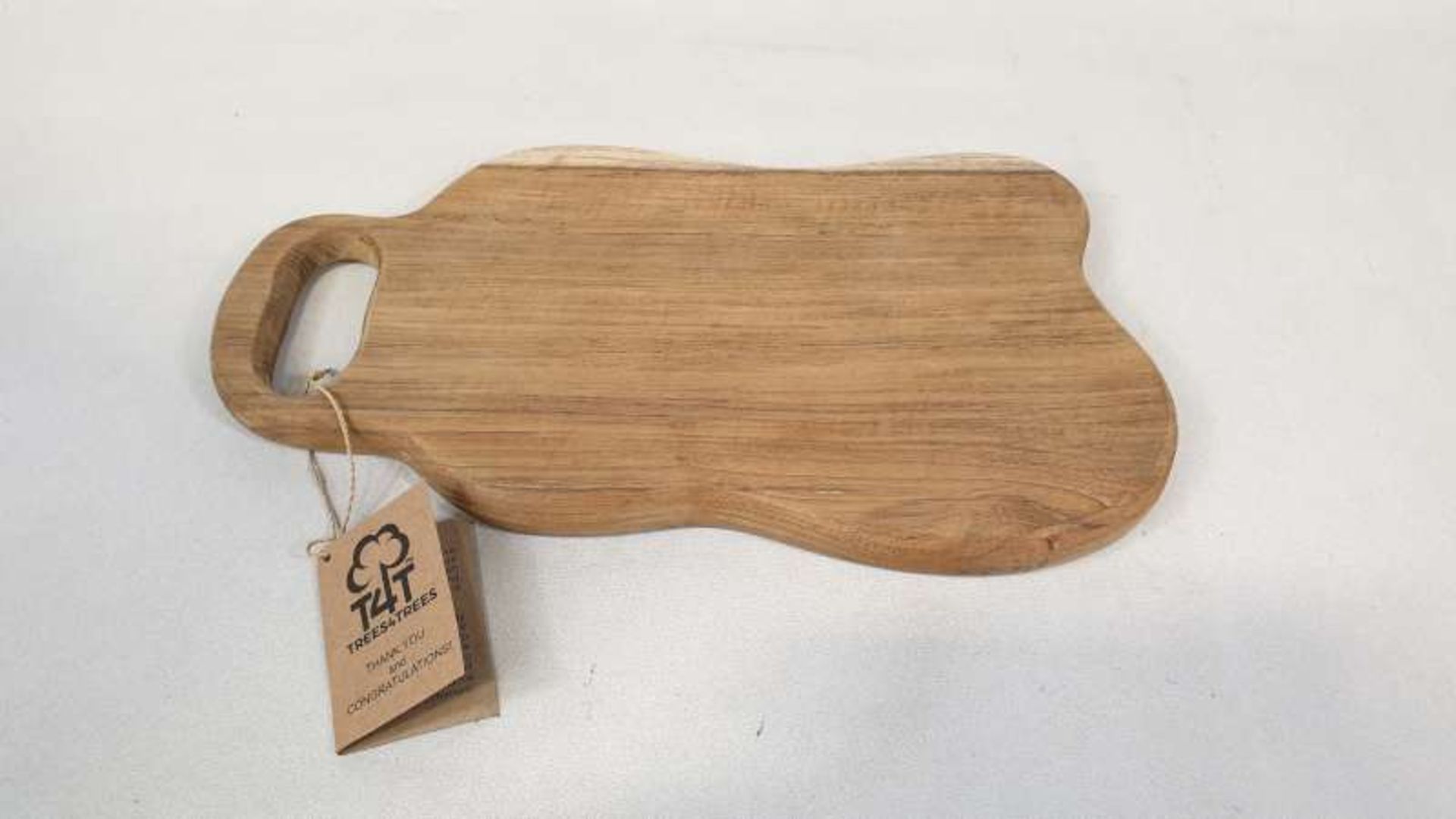 10 X BRAND NEW SMALL SOLID TEAK WOODEN CHOPPING BOARDS 33CM X 18CM X 2CM
