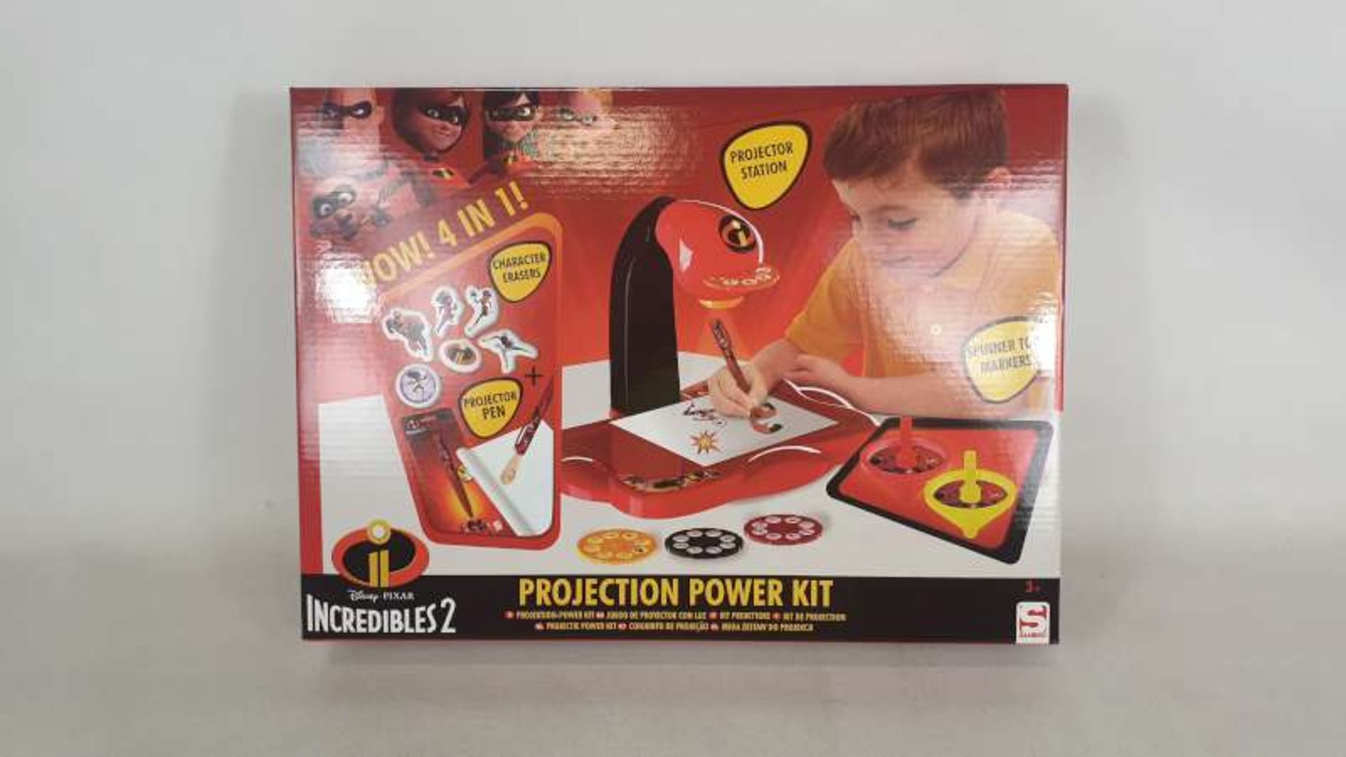 24 X BRAND NEW BOXED DISNEY PIXAR INCREDIABLES PROJECTION POWER KIT IN 4 BOXES