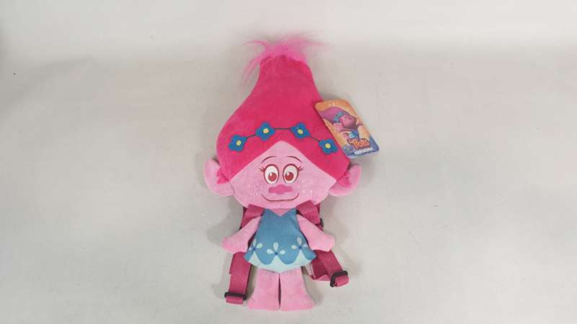 36 X BRAND NEW TROLLS POPPY HEAD PLUS BACKPACK IN 3 BOXES