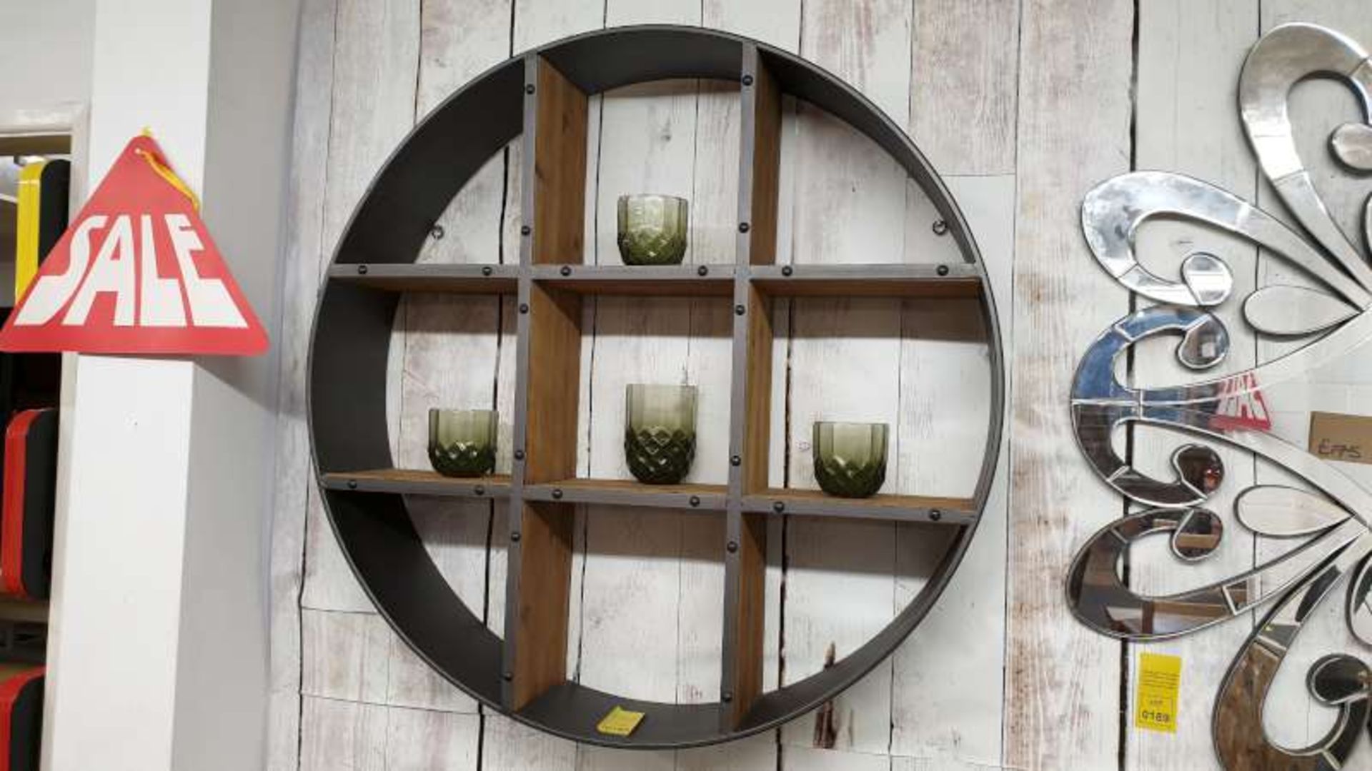 ROUND RETRO WALL UNIT RRP 269.00