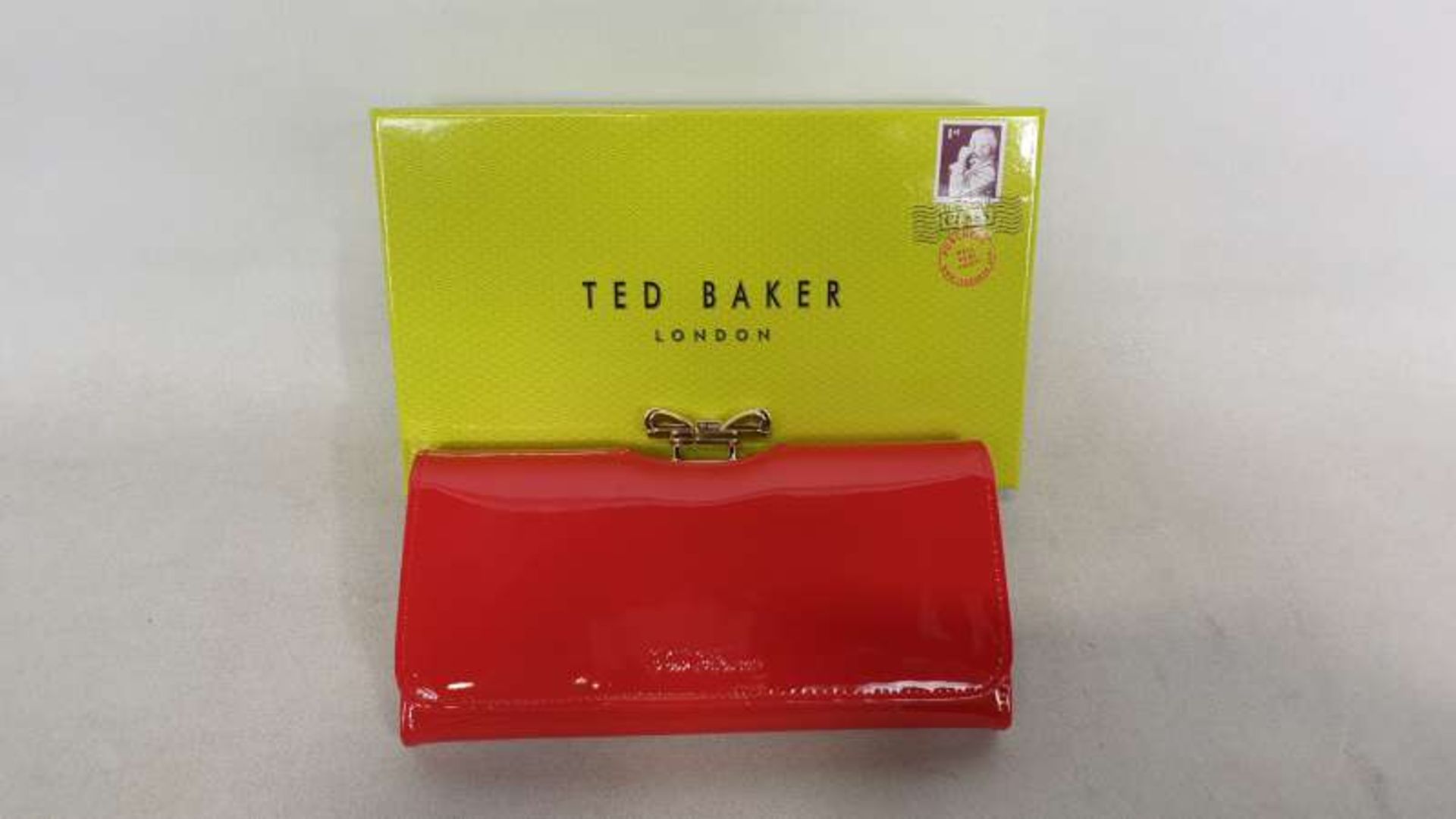 5 X TED BAKER BRICK RED COLOURED PURSES