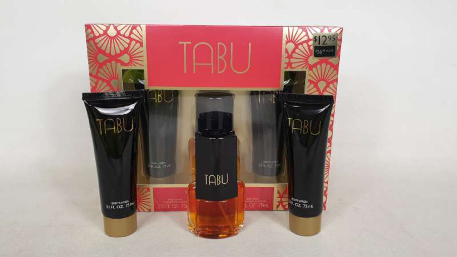 24 X TABU SIGNATURE COLLECTION GIFT SETS IN 4 BOXES