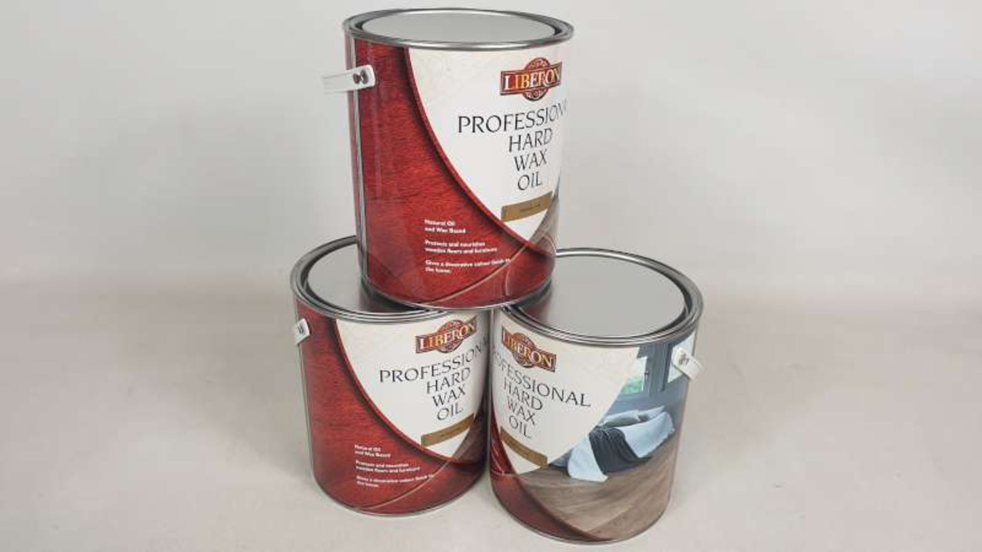 10 X BRAND NEW 2.5LITRE TINS LIBERON PROFESSIONAL HARD WAX OIL COLOUR MEDIUM OAK