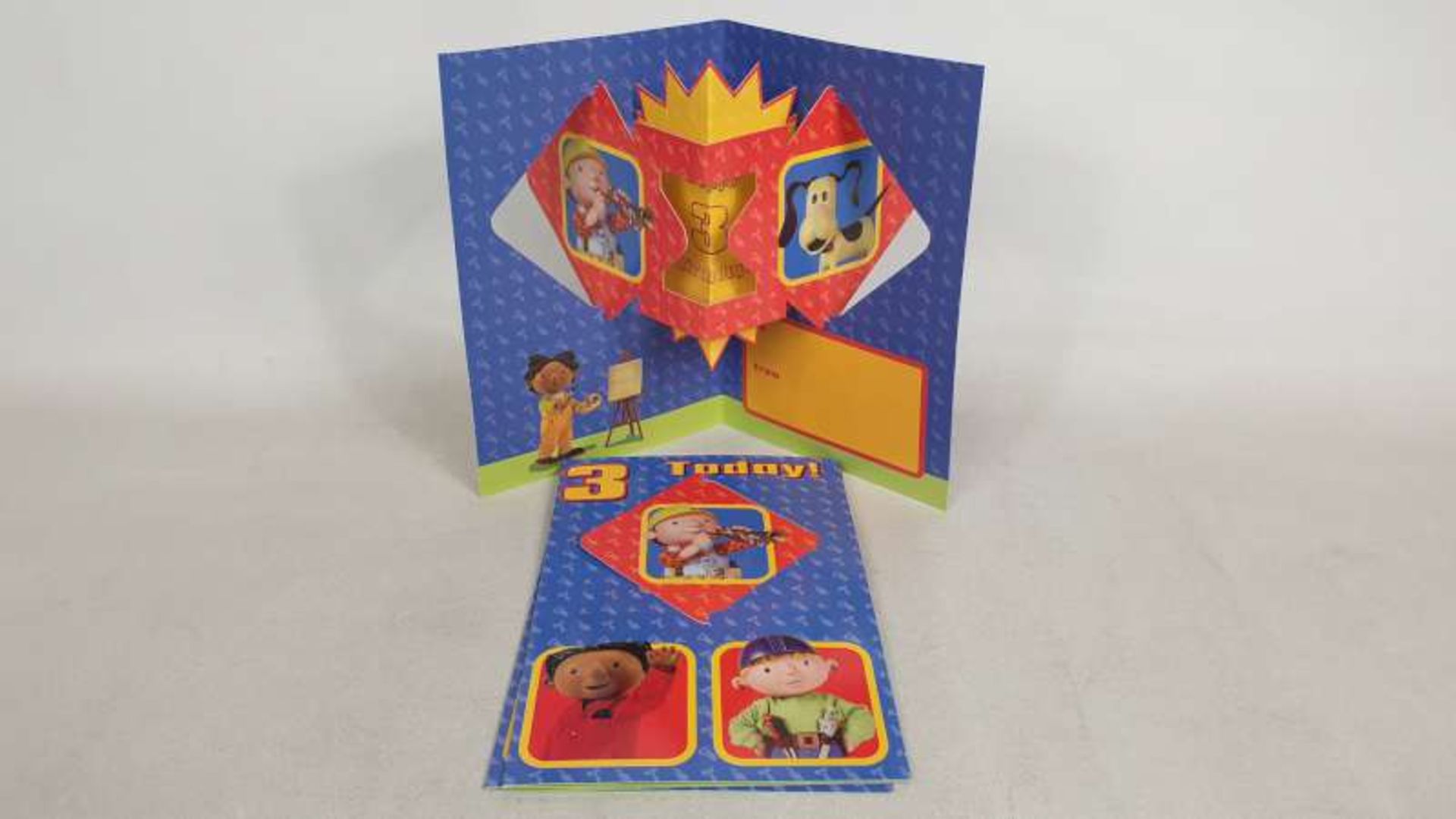 2016 X BOB THE BUILDER BIRTHDAY CARDS