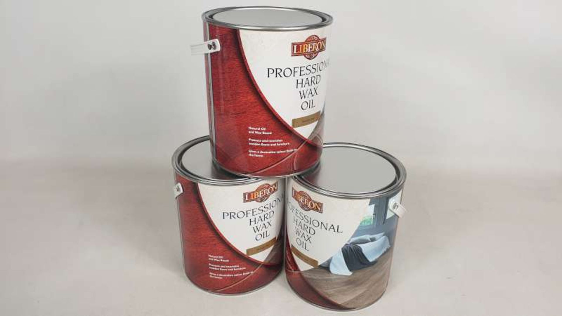 10 X BRAND NEW 2.5LITRE TINS LIBERON PROFESSIONAL HARD WAX OIL COLOUR MEDIUM OAK