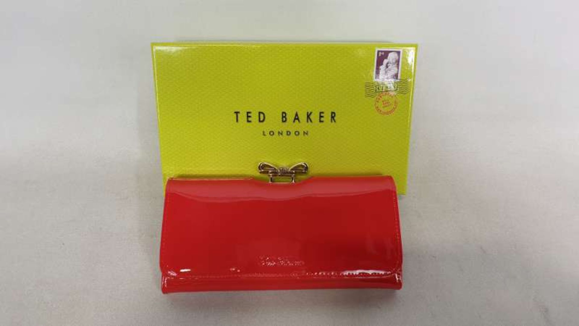 5 X TED BAKER BRICK RED COLOURED PURSES