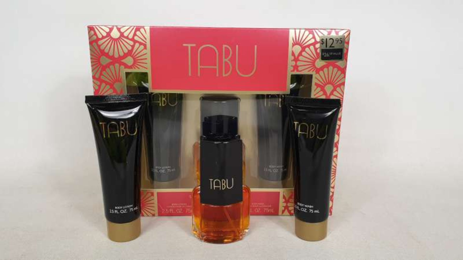 24 X TABU SIGNATURE COLLECTION GIFT SETS IN 4 BOXES