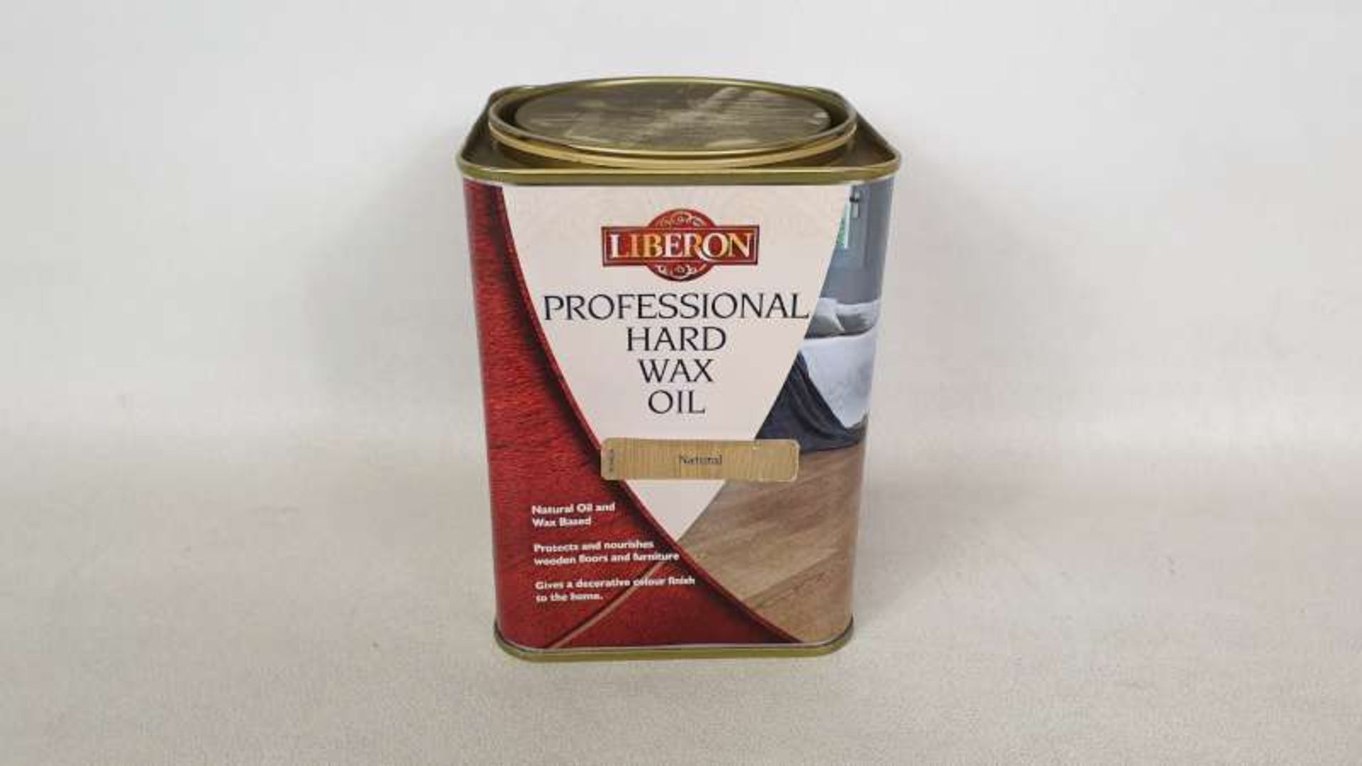 15 X 1 LITRE LIBERON PROFESSIONAL HARD WAX OIL COLOUR NATURAL