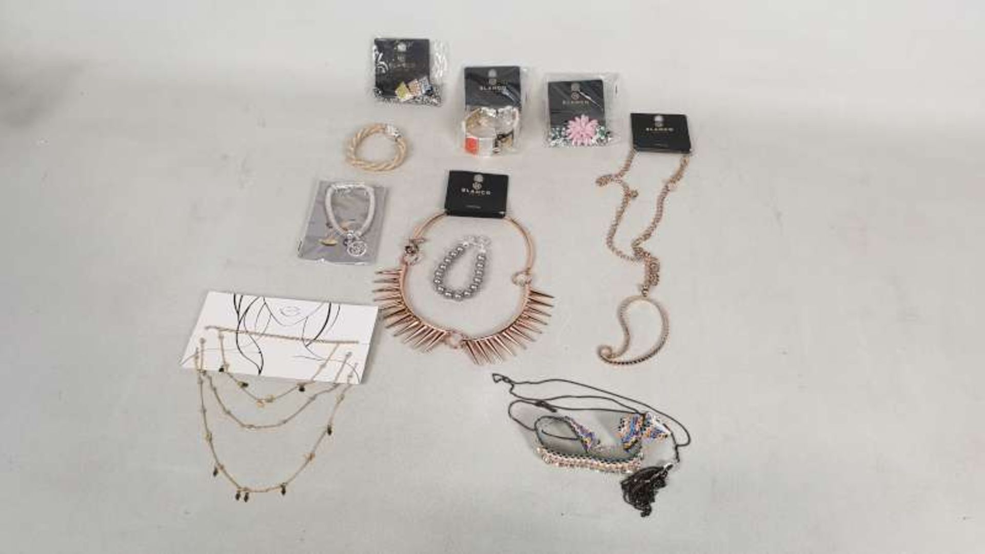 100 X VARIOUS PIECES OF FASHION JEWELLERY