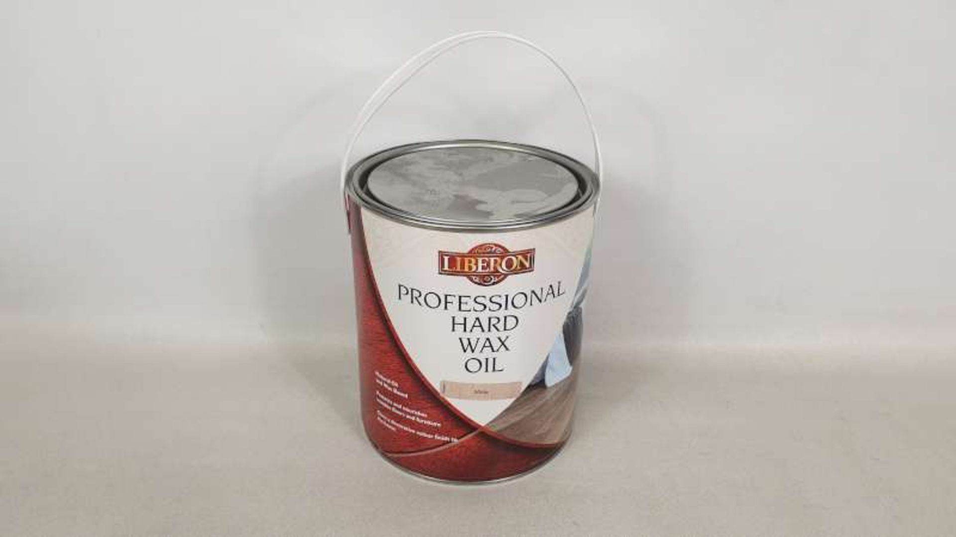 10 X 2.5 LITRE LIBERON WHITE COLOURED PROFESSIONAL HARD WAX OIL