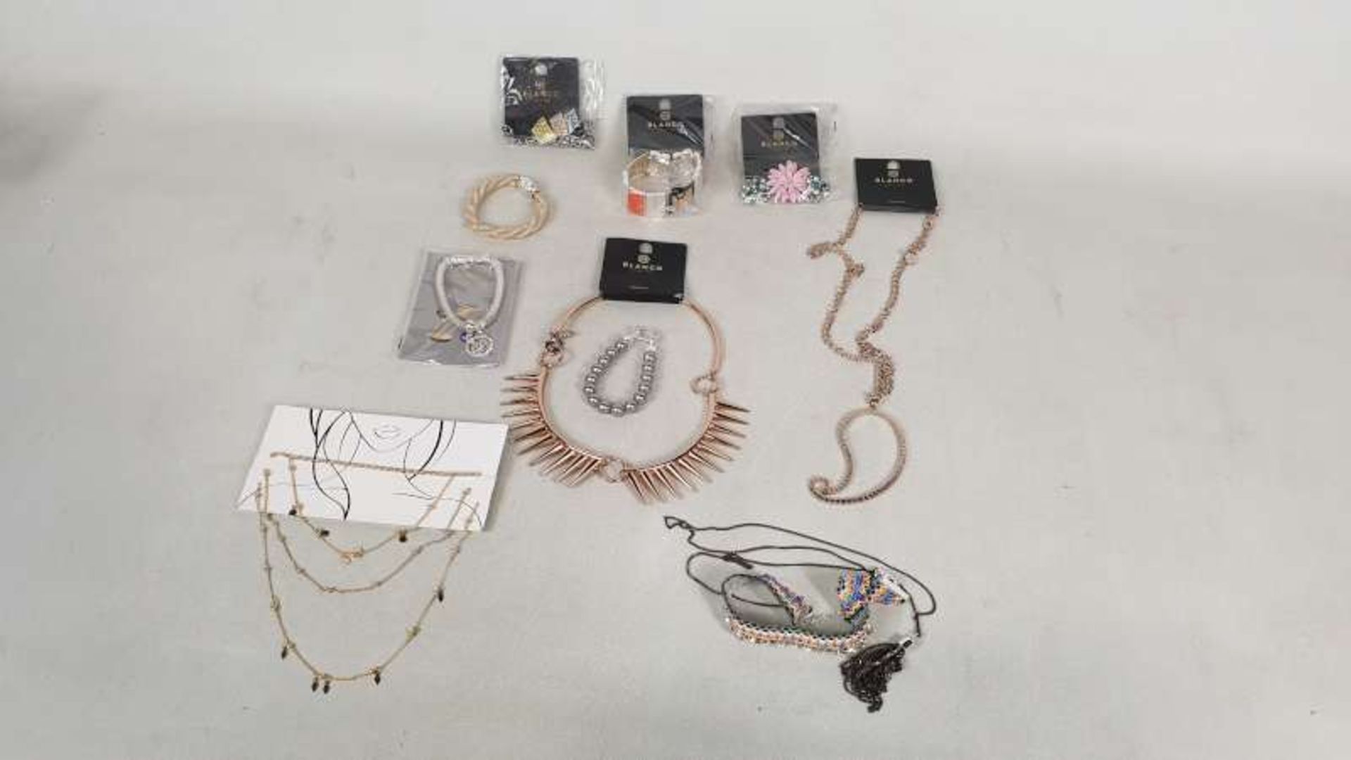 100 X VARIOUS PIECES OF FASHION JEWELLERY