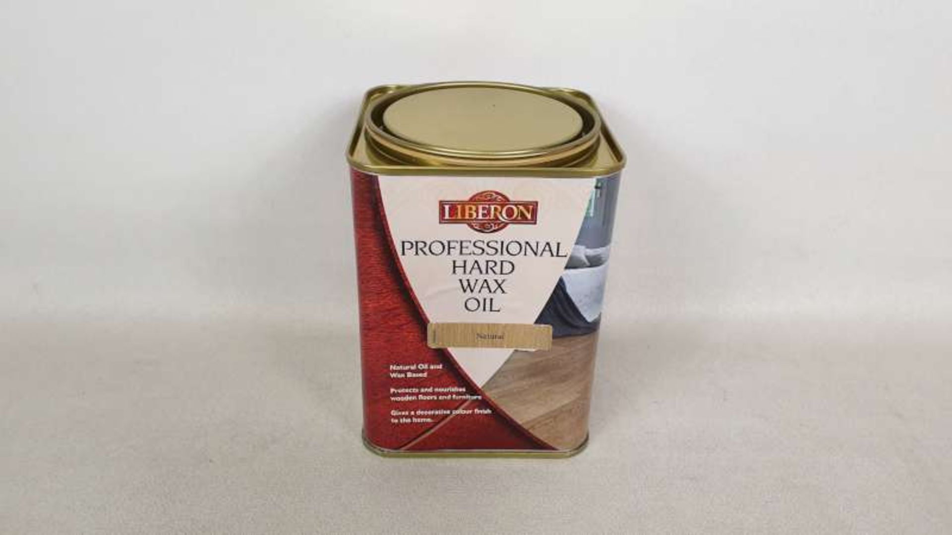 15 X 1 LITRE LIBERON NATURAL COLOURED PROFESSIONAL HARD WAX OIL