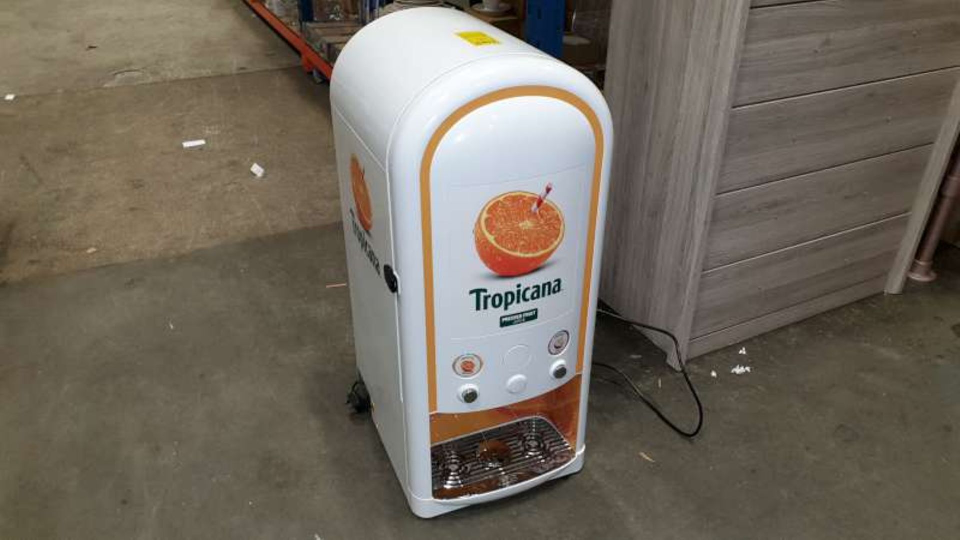 TROPICANA PRESSED FRUIT JUICE DRINKS DISPENSER