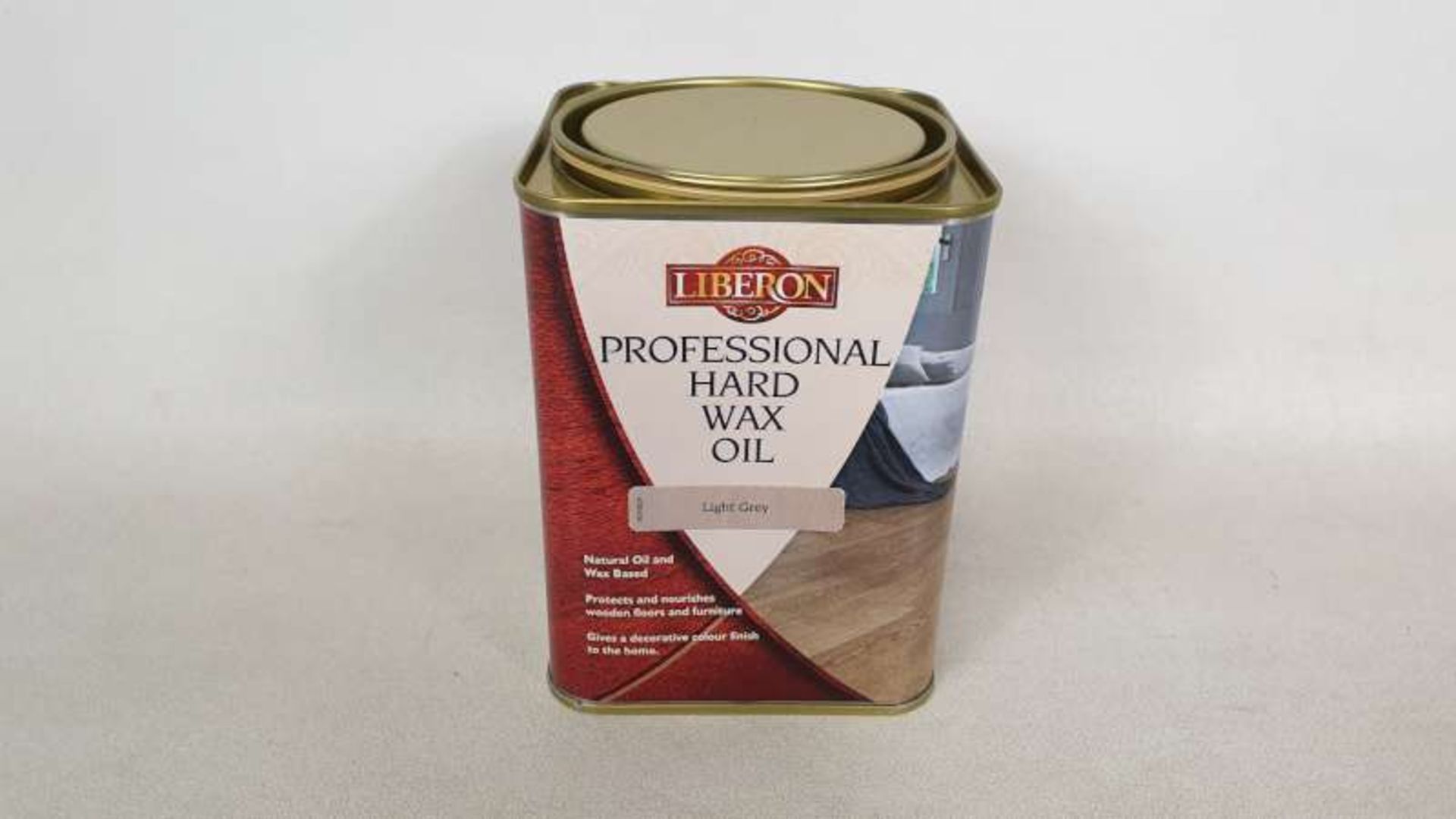 15 X 1 LITRE LIBERON PROFESSIONAL HARD WAX OIL COLOUR LIGHT GREY